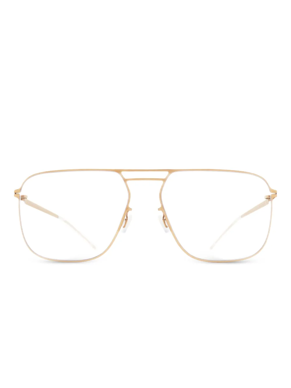 Mykita Mondo square-frame glasses | Gold | Image 1