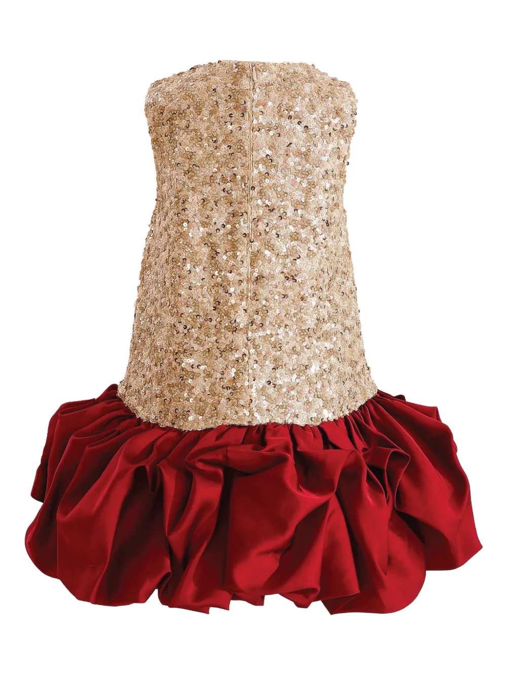 Tulleen robe ornée de sequins à volants | Robes habillées | Image 2