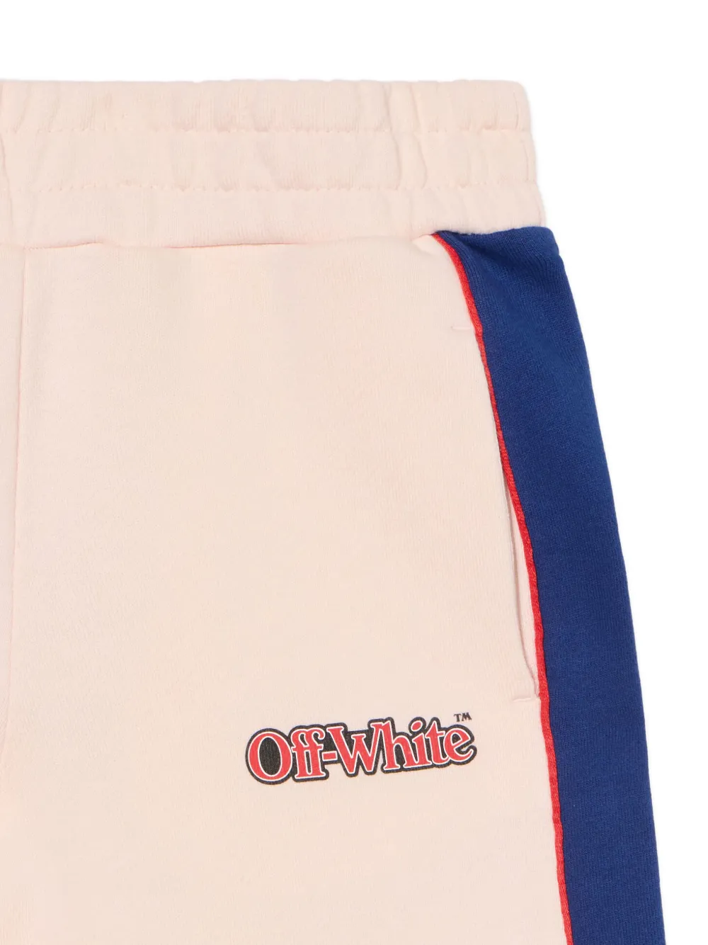 Off-white Soccer Track Wide Sweatpant In Brown