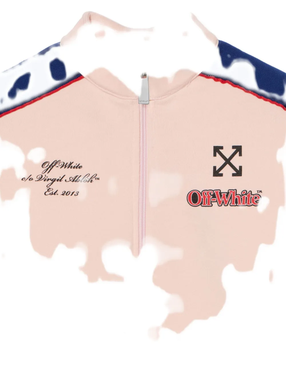 Off-white Logo-detail Sweatshirt In Pink