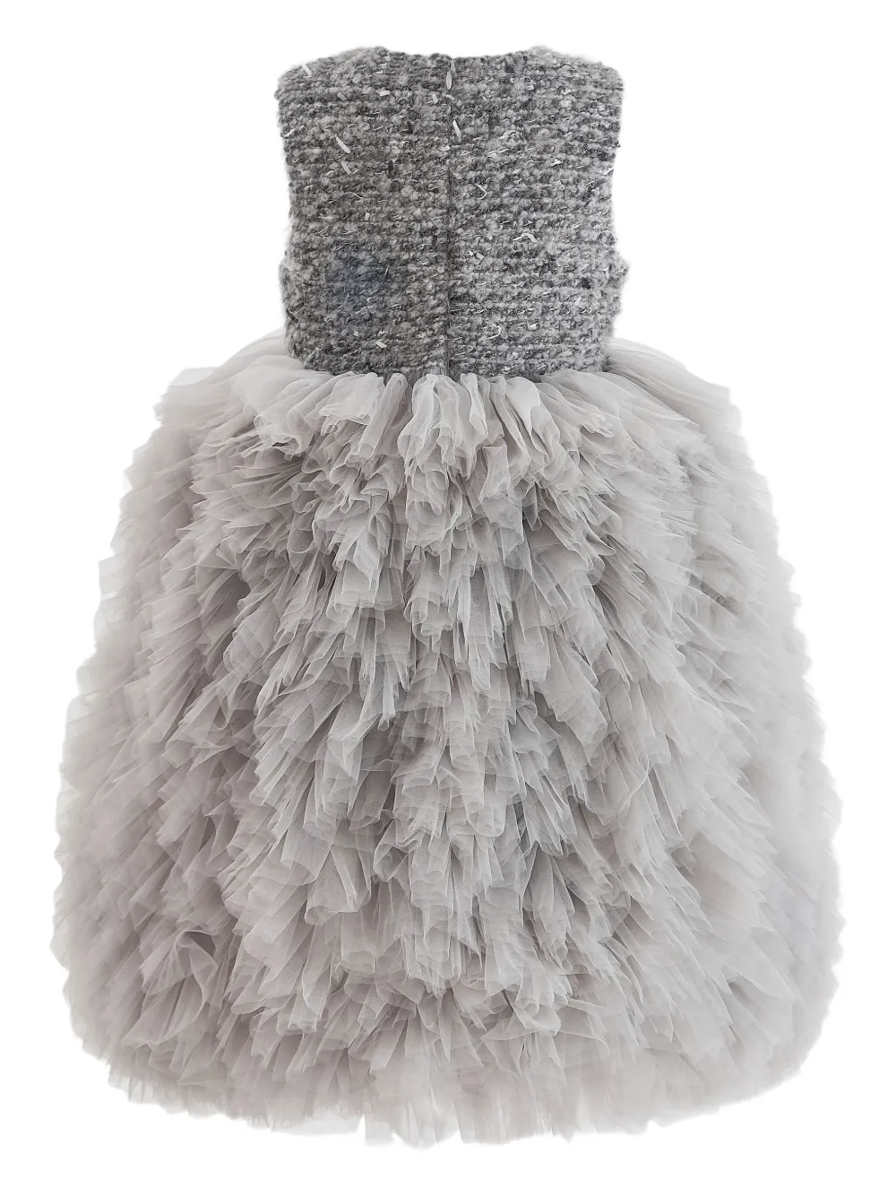 Tulleen robe en tulle à design texturé | Robes habillées | Image 2