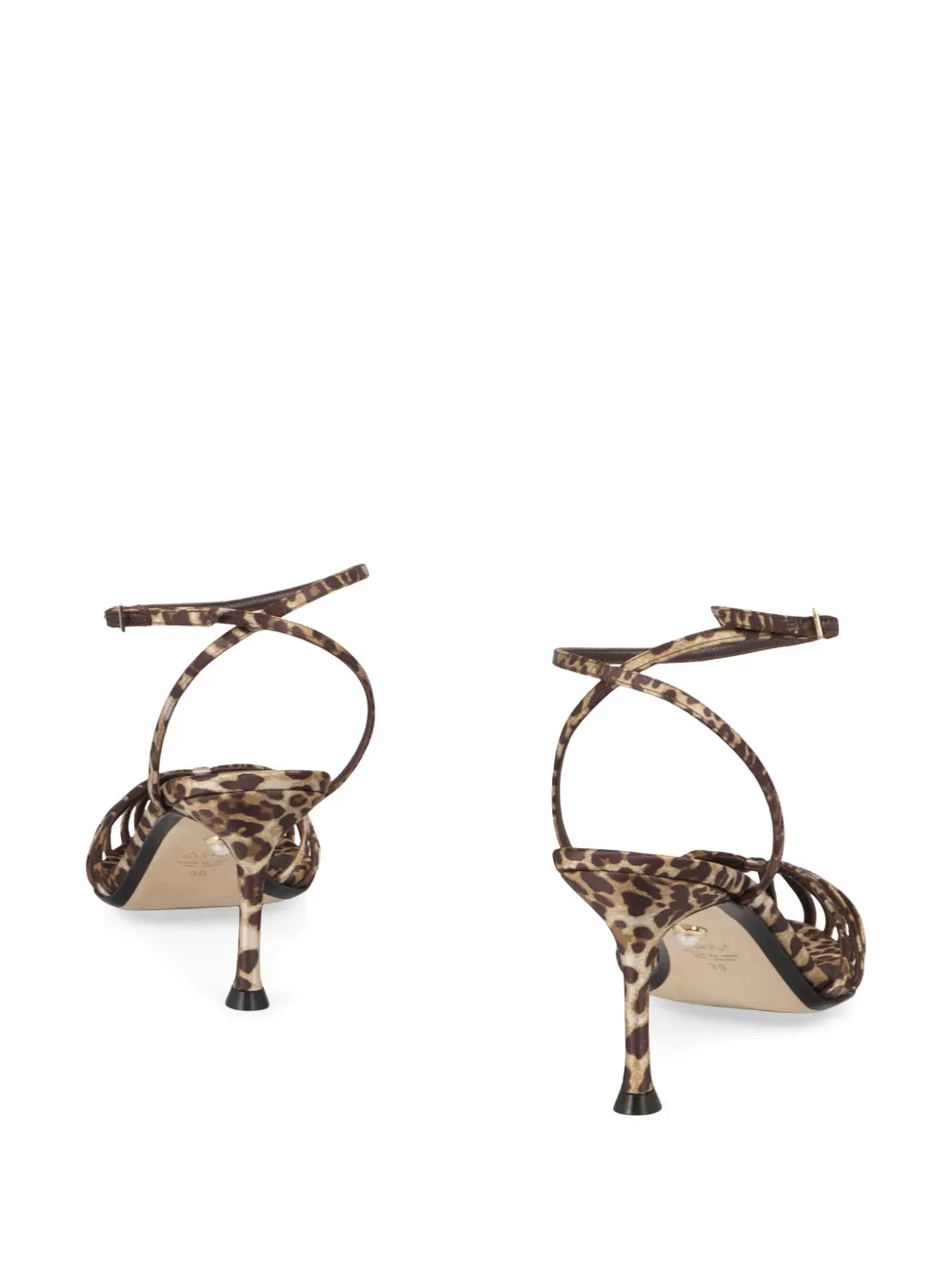 Alevì 75mm Ally sandals Bruin