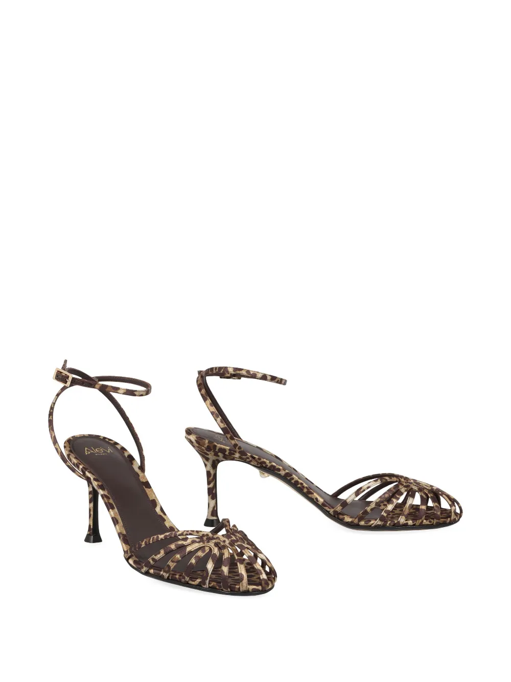 Alevì 75mm Ally sandals Bruin