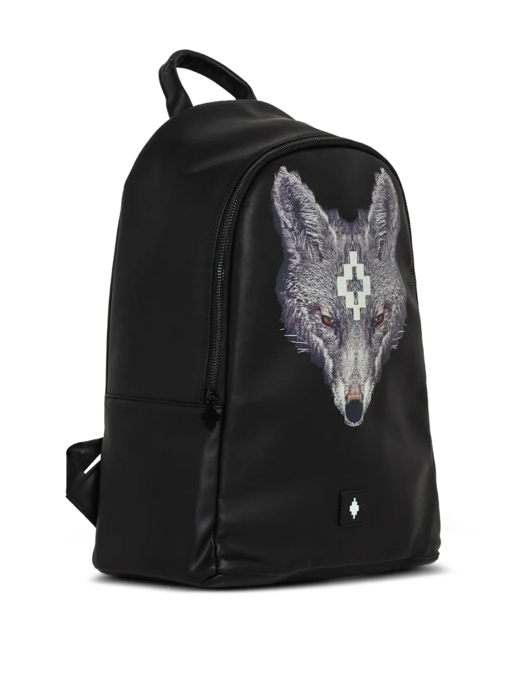  County Of Milan Wolf-print Backpack - Black 