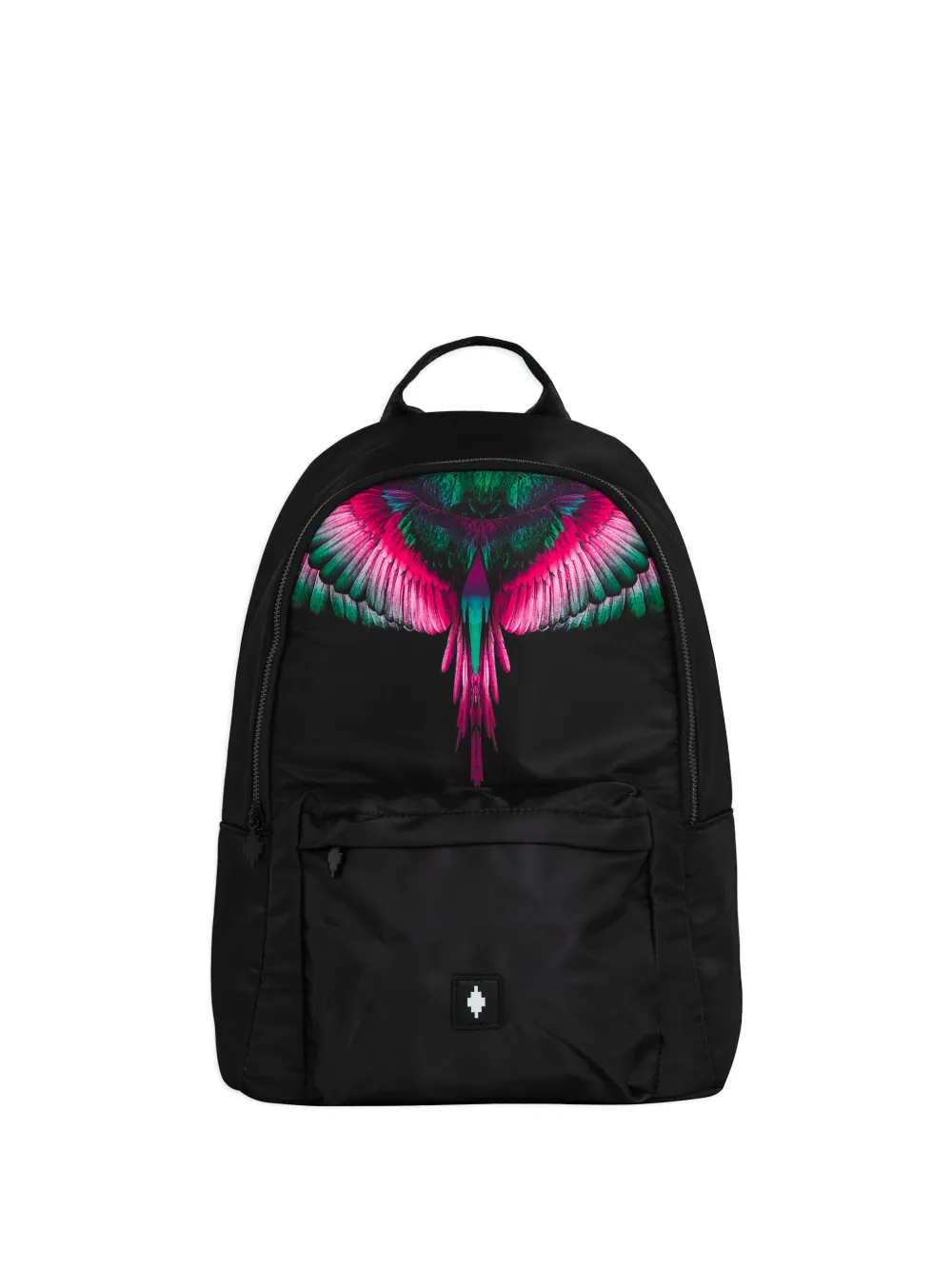 COUNTY OF MILAN wings-print backpack - Nero