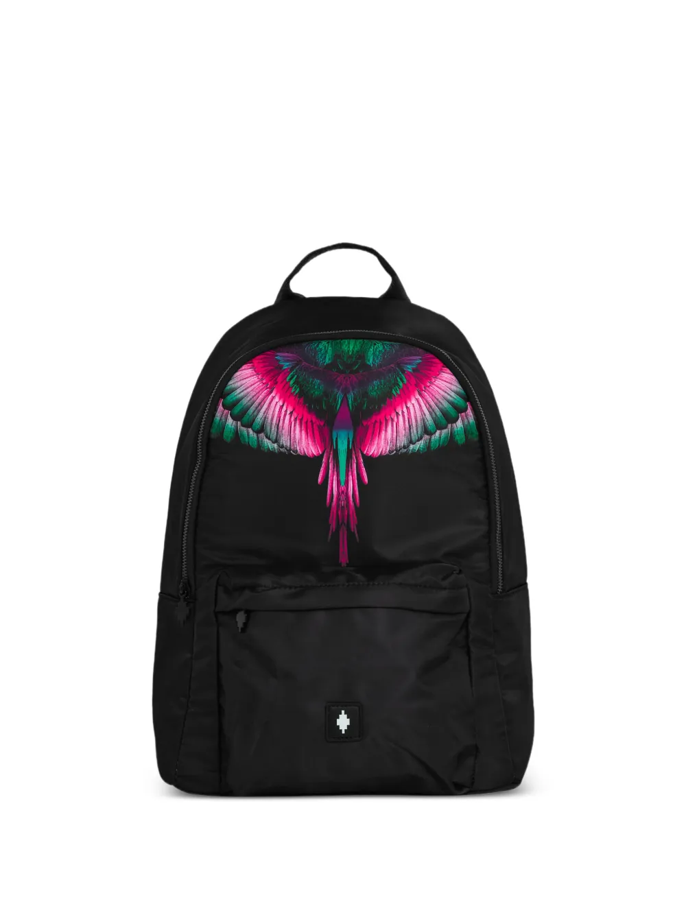 COUNTY OF MILAN wings-print backpack - Nero