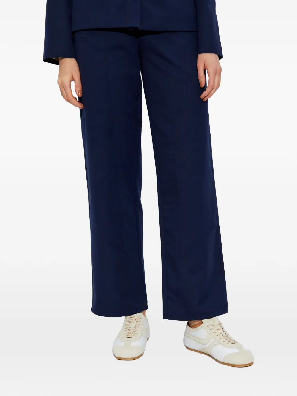 Zadig&Voltaire Perya patck-pockets trousers Blauw
