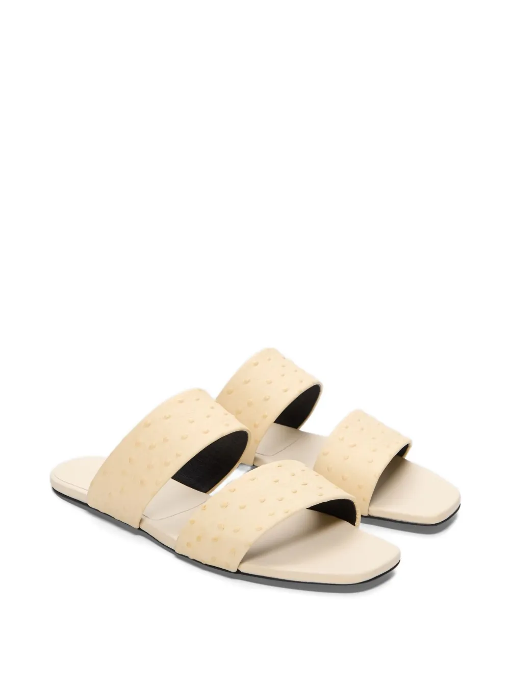  Loulou De Saison Jako Textured-effect Straps Sandals - Neutrals 