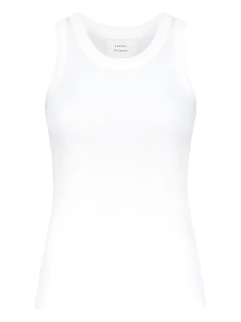 LouLou de Saison LIMBA embroidered tank top