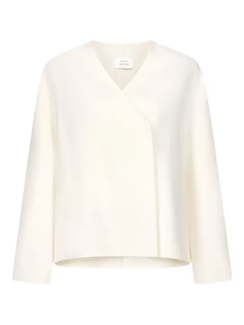 LouLou de Saison Maara asymmetric V-neck jacket