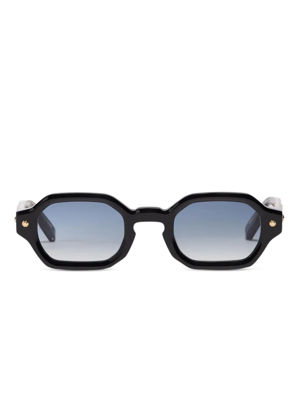 John Dalia geometric stud sunglasses | Black | Image 1