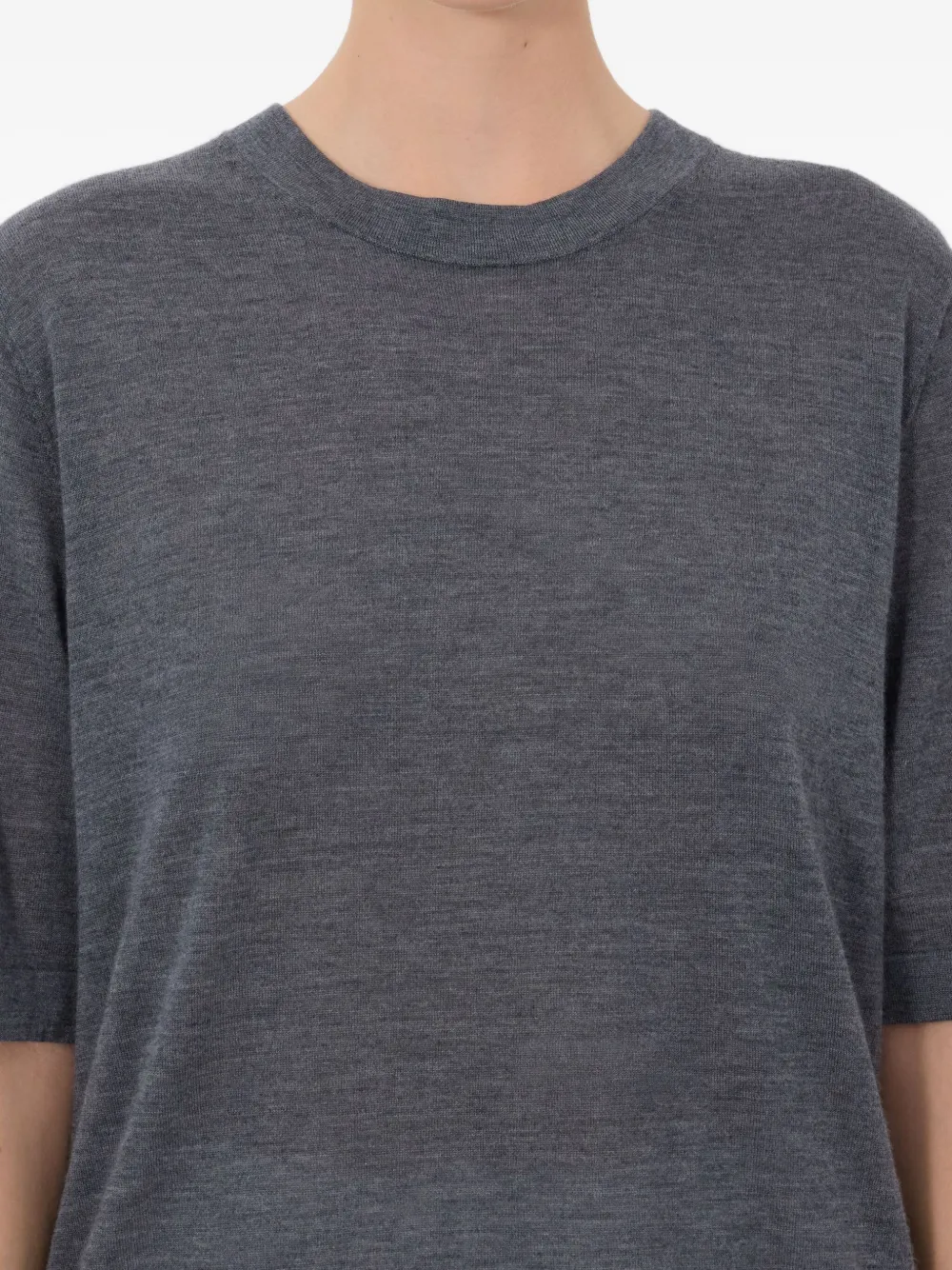 LouLou de Saison Nala T-shirt met korte mouwen Grijs