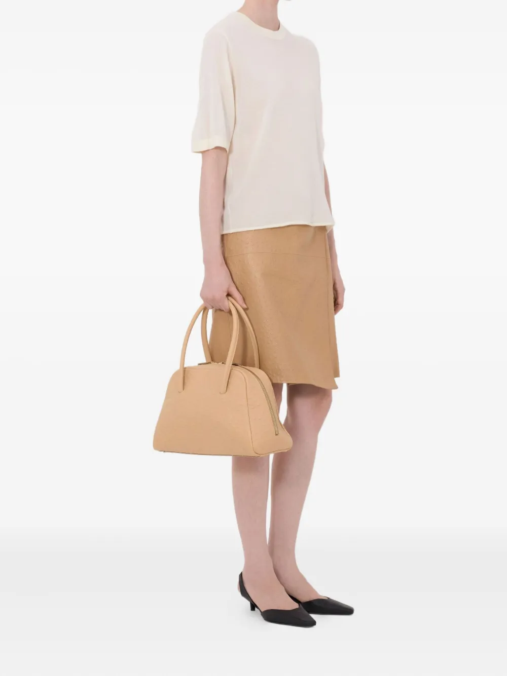  Loulou De Saison Nala Short-sleeve T-shirt - Neutrals 