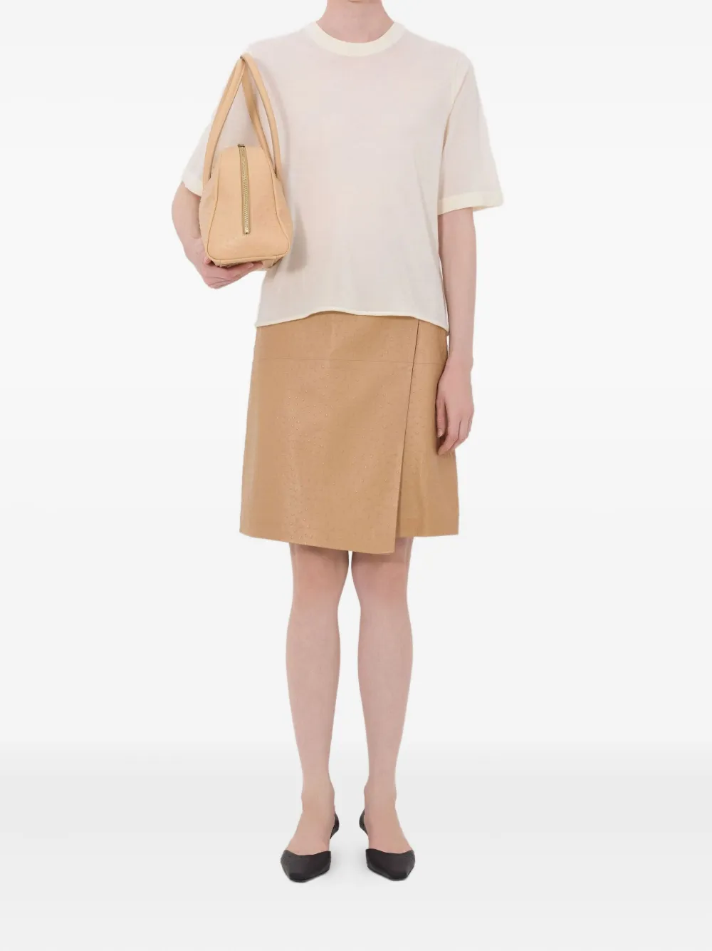  Loulou De Saison Nala Short-sleeve T-shirt - Neutrals 