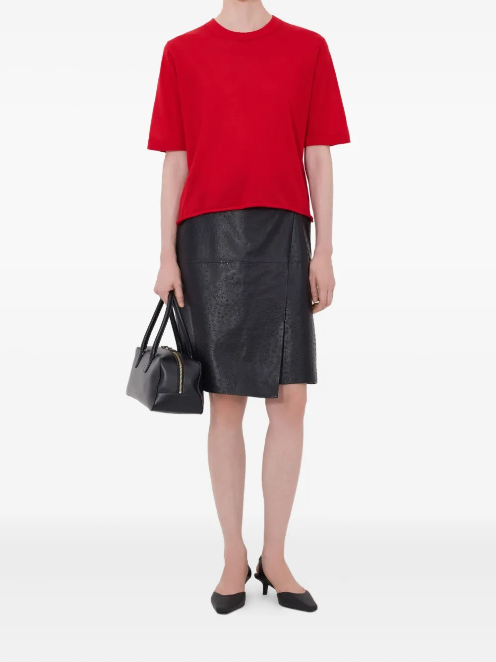LouLou de Saison Nala T-shirt met korte mouwen Rood