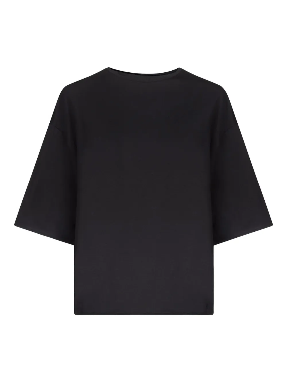 LouLou de Saison T-shirt Osis con spalle basse - Nero