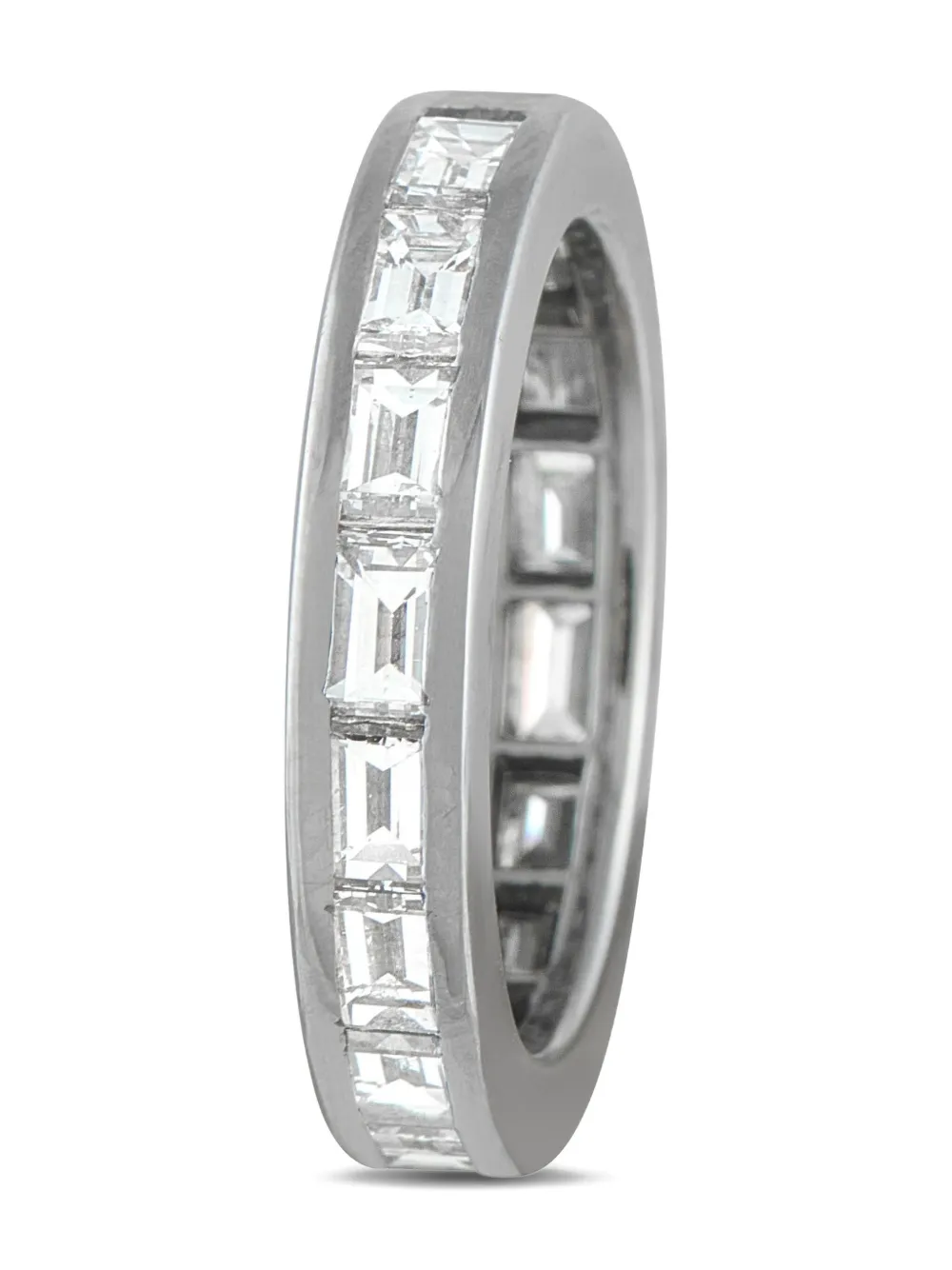 LB Exclusive Platinum diamond eternity ring - シルバートーン LB Exclusive Platinum diamond eternity ring - シルバートーン