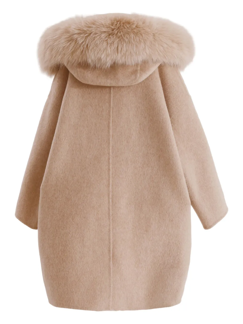Tulleen abrigo con capucha de pelo artificial | Abrigos de lana | Image 2