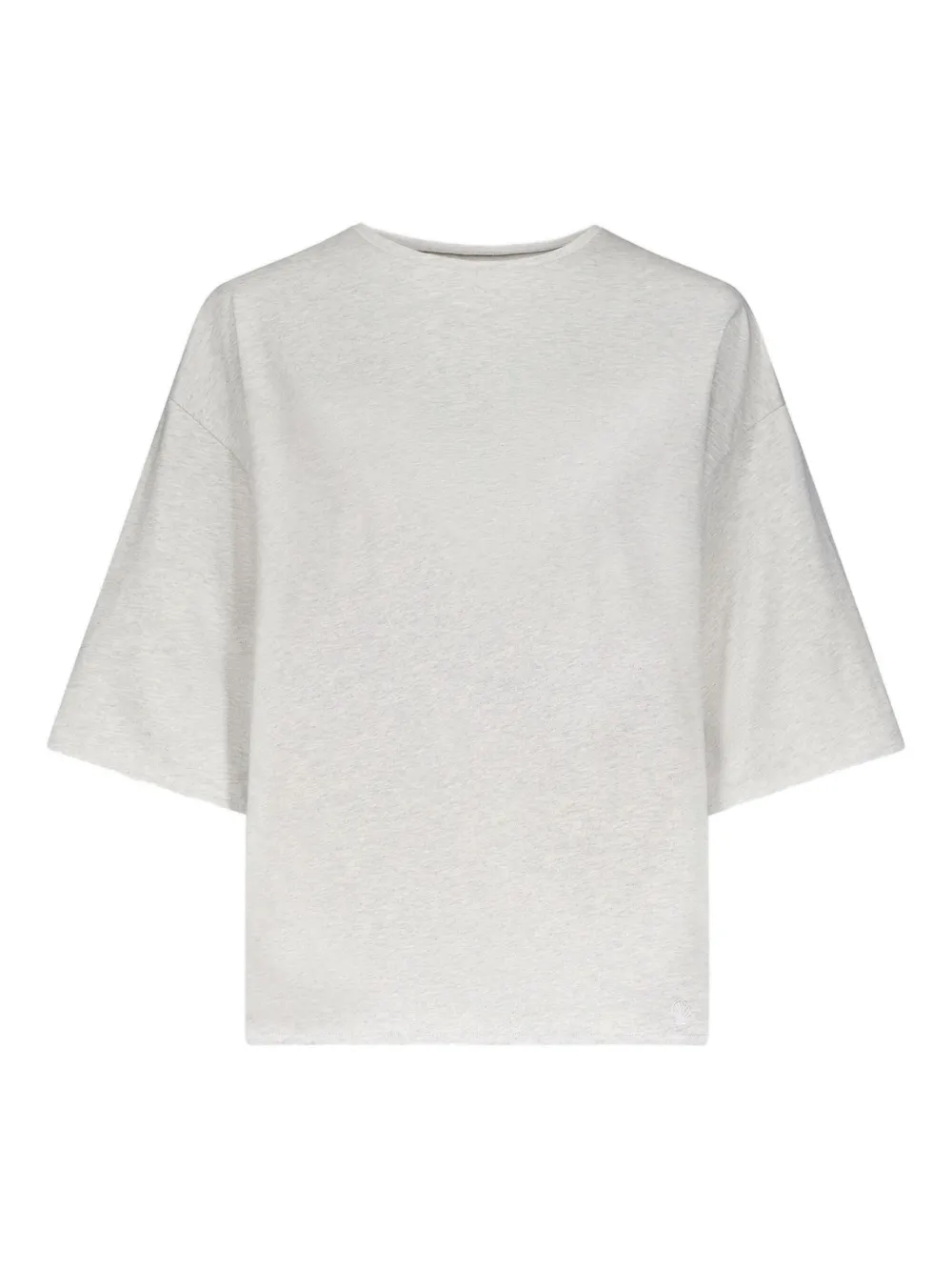 Loulou De Saison Osis Drop-shoulder T-shirt In Gray