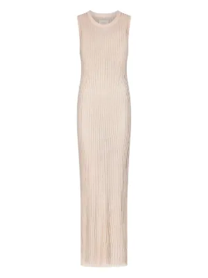 halter bias cut midi dress The Crinkle Slip feminine boho style while the regular fit The Dress Collections | Colour:Vizon