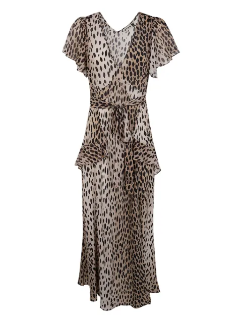 Rixo vestido midi Evie