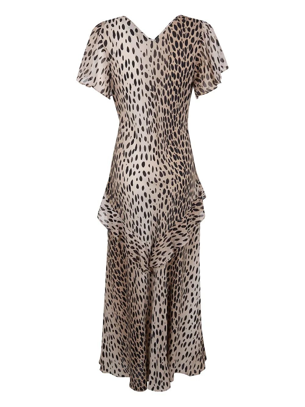 Rixo Evie midi ress - Bruin