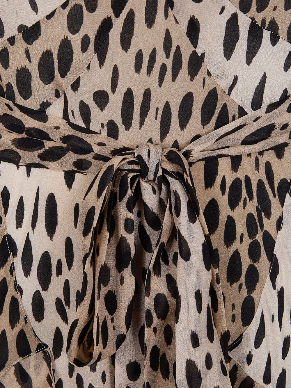Rixo Evie midi-jurk Bruin
