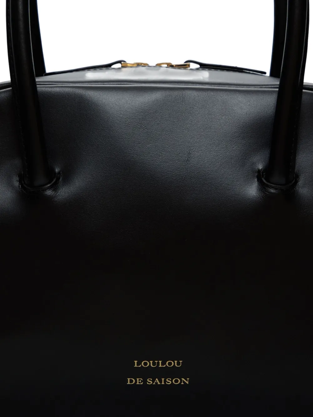 Loulou De Saison Vesper Double-handle Shoulder Bag In Black