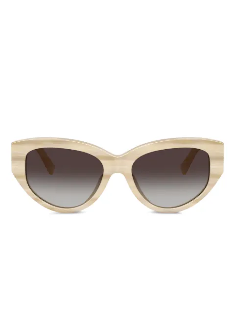 Dolce & Gabbana Eyewear cat-eye logo-detail sunglasses
