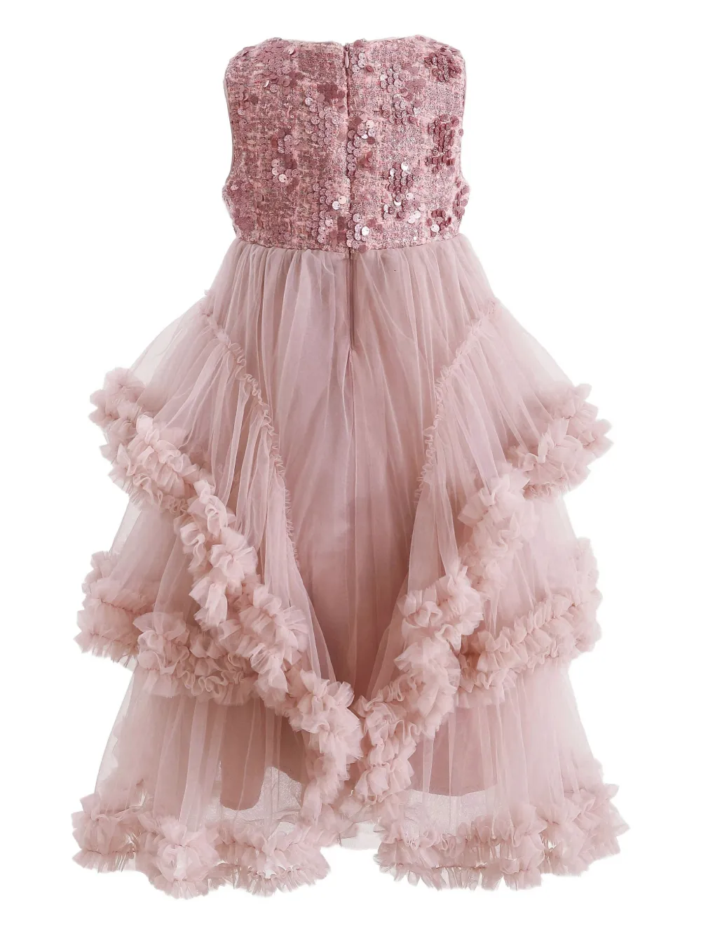 Tulleen sequin-embellished cascade dress | Vestidos de fiesta | Image 2