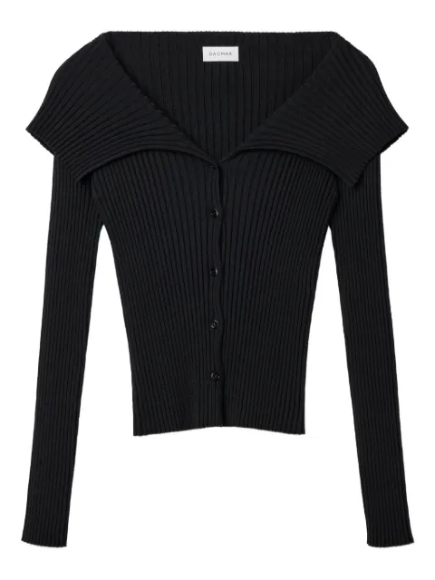 House Of Dagmar ribbed merino cardigan