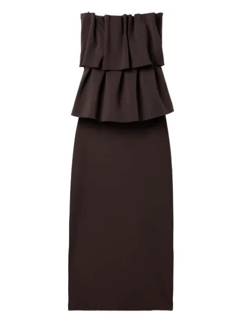 House Of Dagmar sculpted midi dress