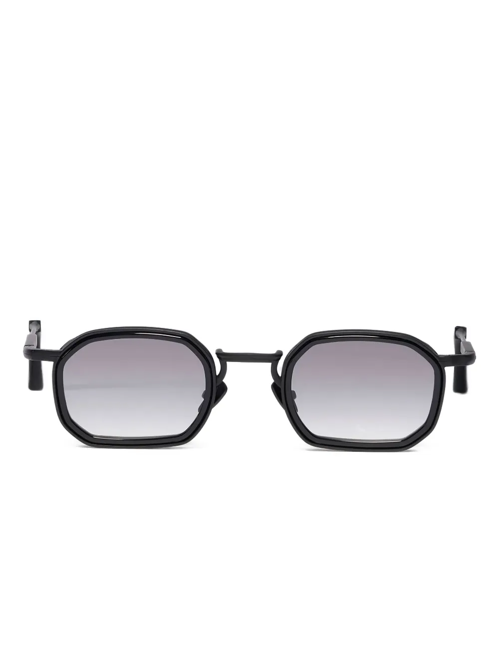 John Dalia geometric frame sunglasses | Black | Image 1