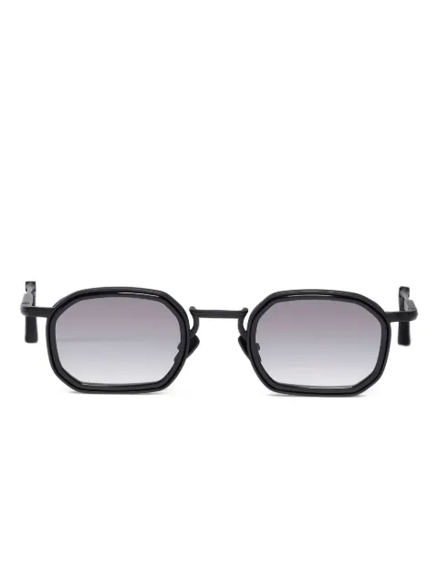 John Dalia lentes de sol con armazón geométrica