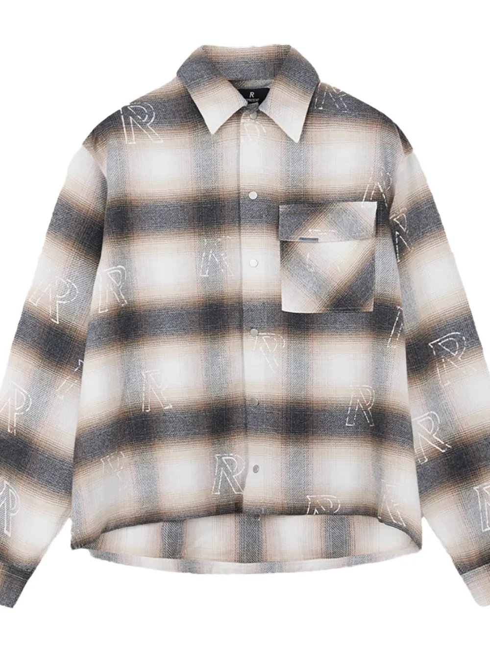 Represent Latte initial flannel shirt | Image 2