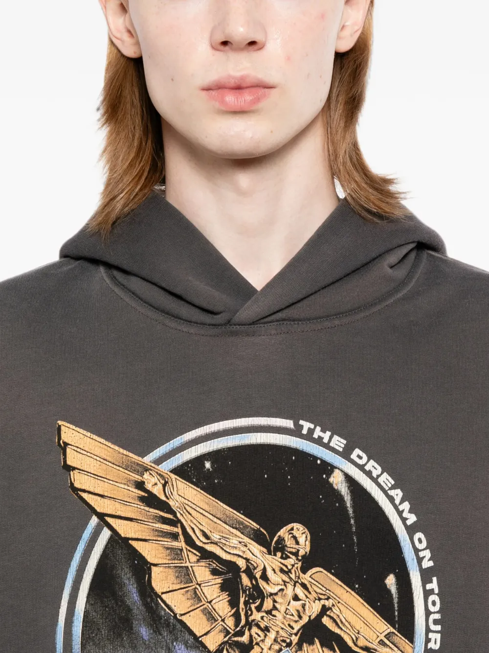 Represent Hoodie met print Grijs