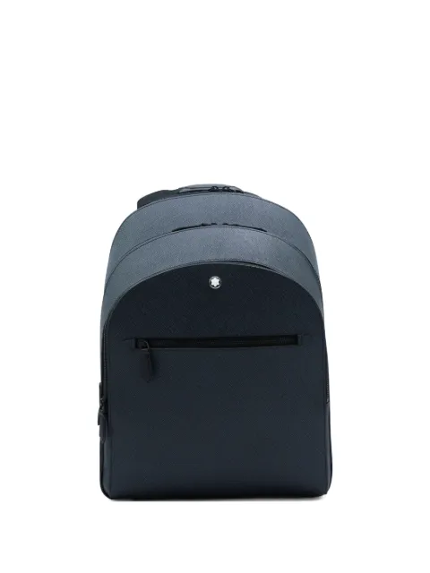 Montblanc medium zip leather backpack