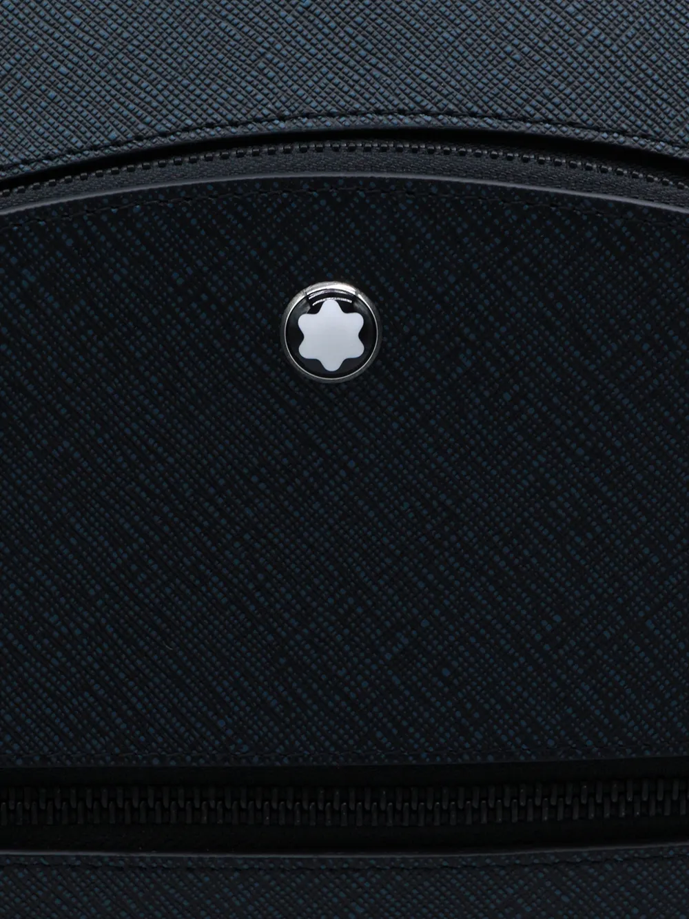 Montblanc Versatile Backpack Featuring Adjustable Straps In Blue