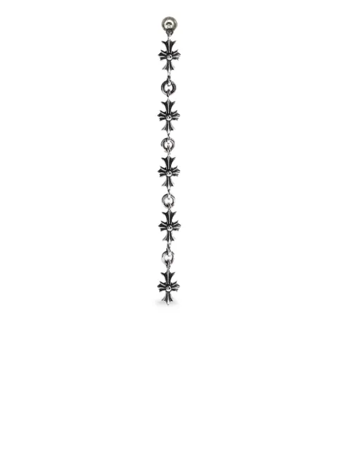 Chrome Hearts серьга-подвеска Tiny E Plus 5