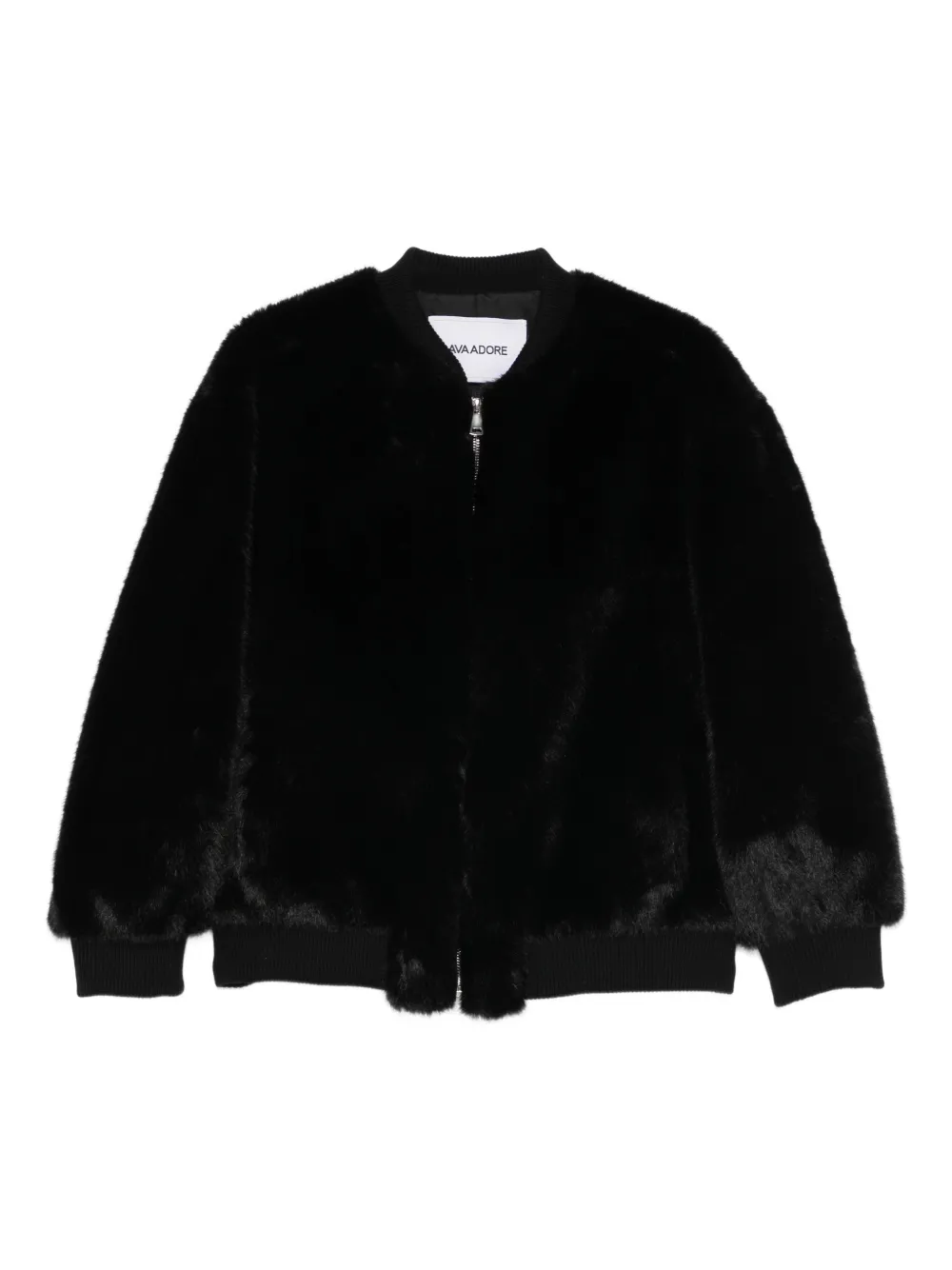 Ava Adore faux-fur jacket | Black | Image 1