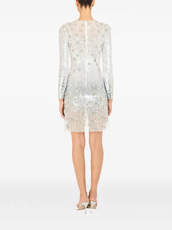 alexis sequin mini dress Jenny Packham Alexis Star Mini Dress