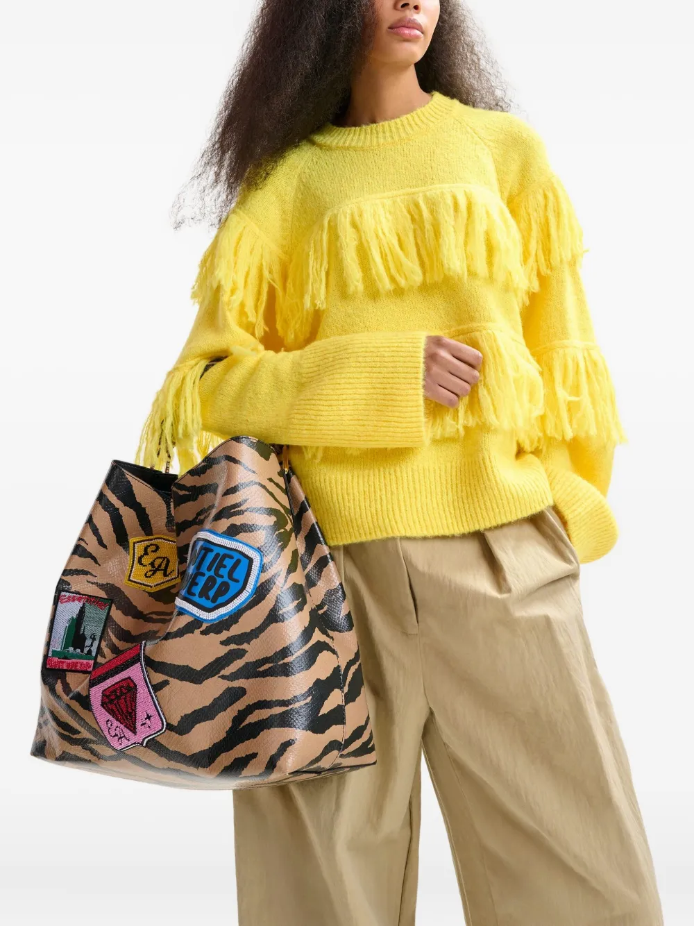  Essentiel Antwerp Pull Johns - Jaune 