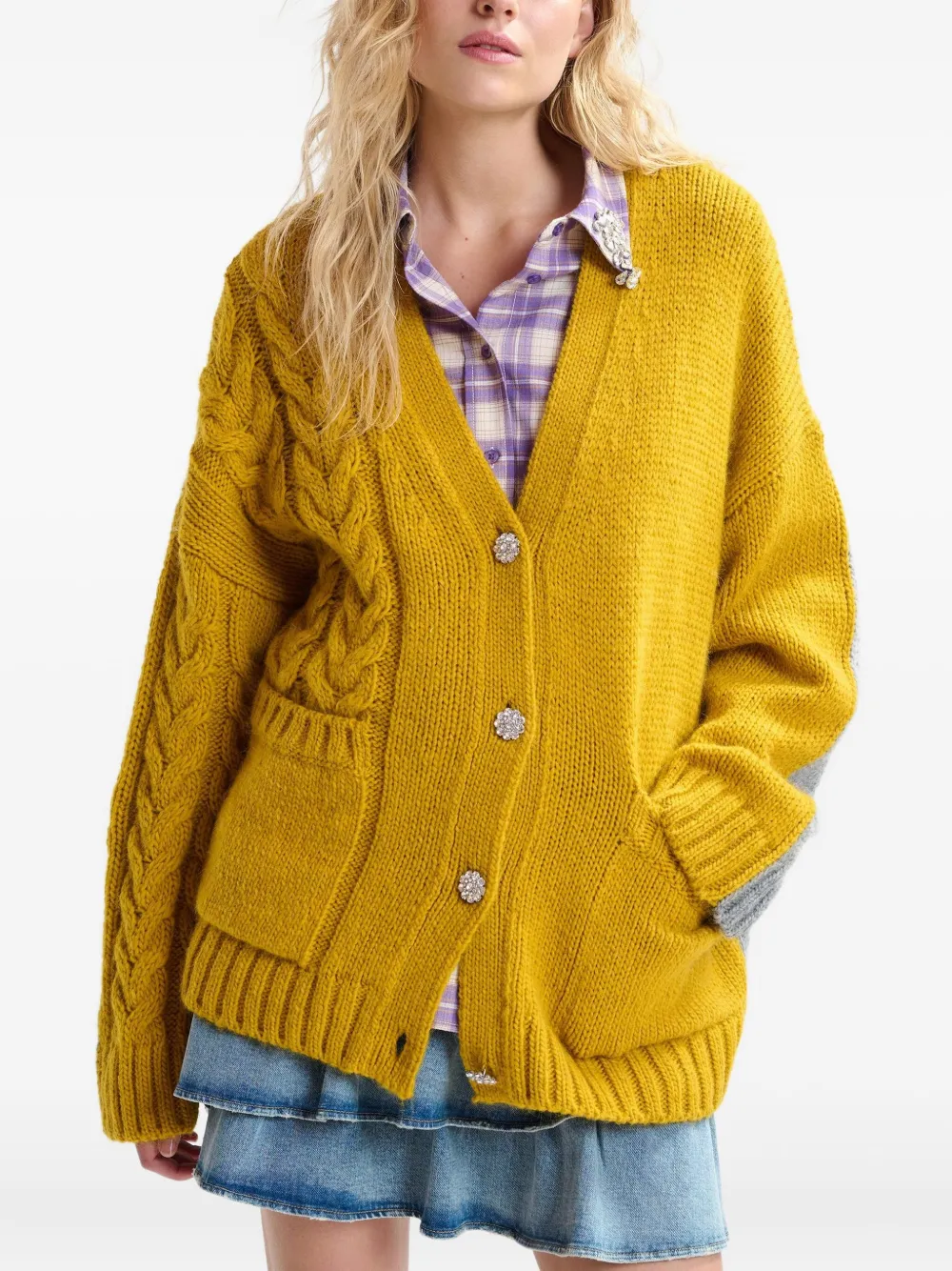 Essentiel Antwerp Jokes vest Geel
