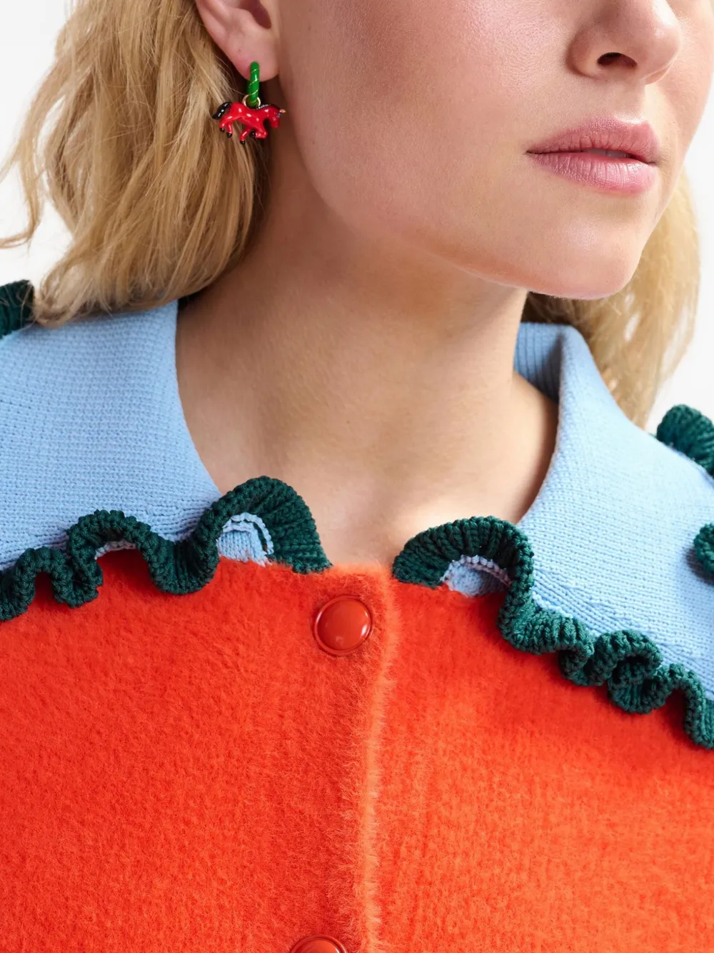 Essentiel Antwerp Jardener Cardigan In Multi