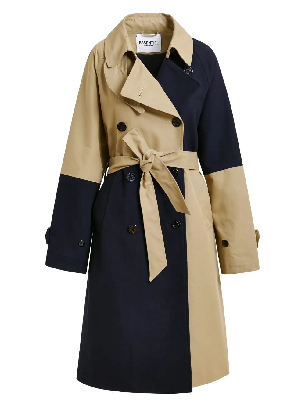 Essentiel Antwerp Just colour-block coat | neutro | Image 1