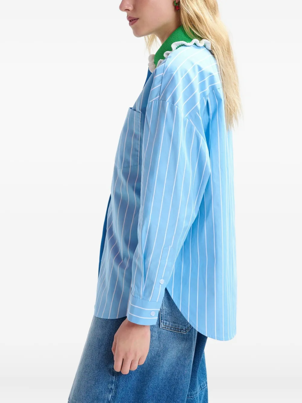 Essentiel Antwerp Joyful Shirt In Blue