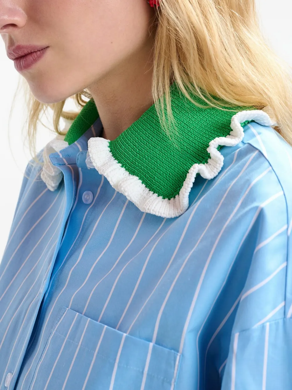 Essentiel Antwerp Joyful Shirt In Blue