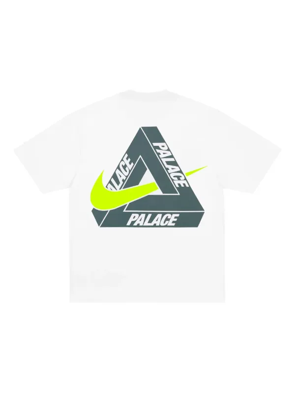 Palace x Nike Tri Swoosh T-shirt | White | FARFETCH SG