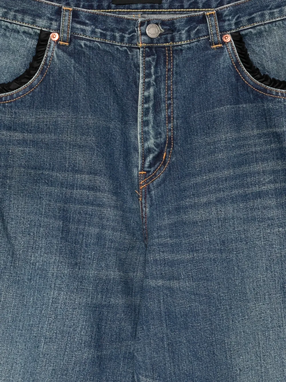 Undercover frayed jeans - Blauw