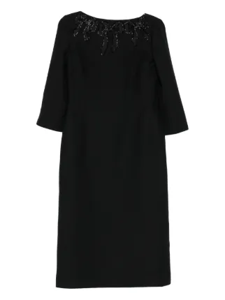 bridesmaid dresses back detail Lumi Prom Dress Style #33520 meta-size-chart-sherri-hill-dresses-size-guide Sleeveless Silhouette Color:Black Rose Brushstroke